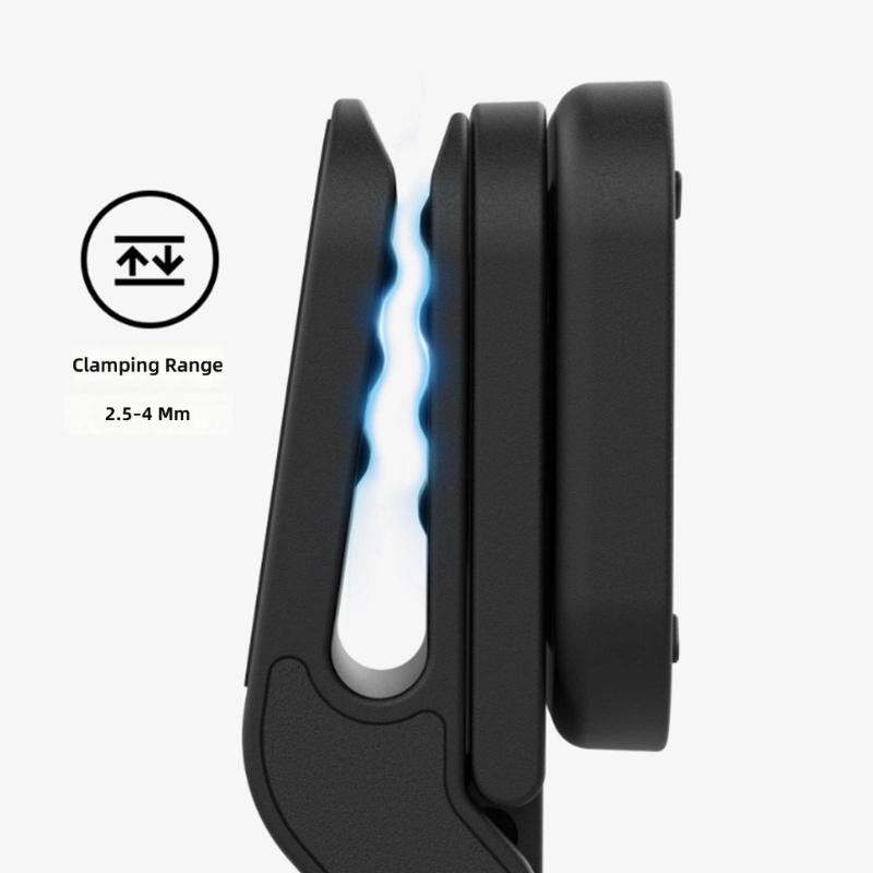 Magnetischer Aufsteck-Hutkrempen-Halterung für Go Ultra Action-Kamera mit 360 Grad verstellbarem Kugelkopf Sichere Verriegelung