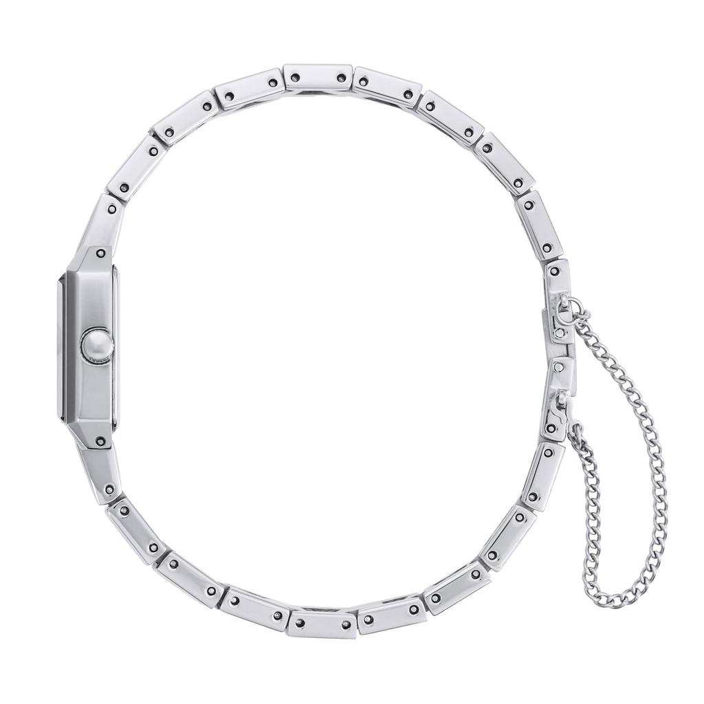 Autorizovaný prodejce hodinek MATOW mw005004 Mini Square stříbrné bílé [MATOW] Dámské [Tsuki Seigetsu]