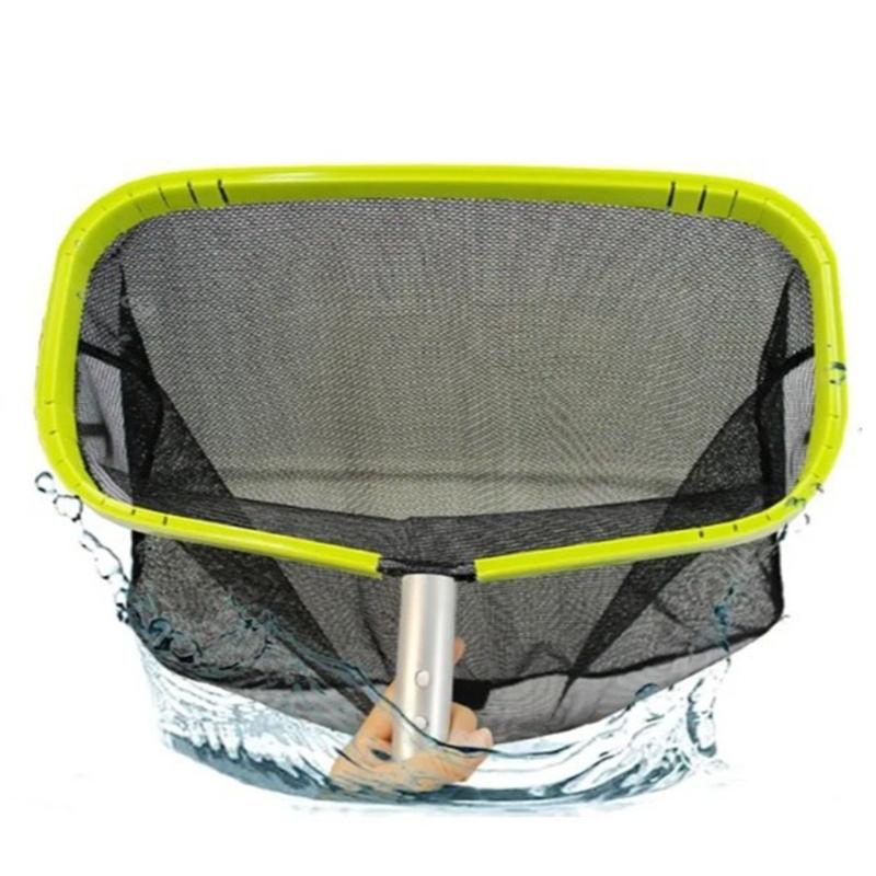 Durability Swimming Pool Cleaning Net with Deep Meshes and Stable Aluminum Handle for Leaves Dusts Removal