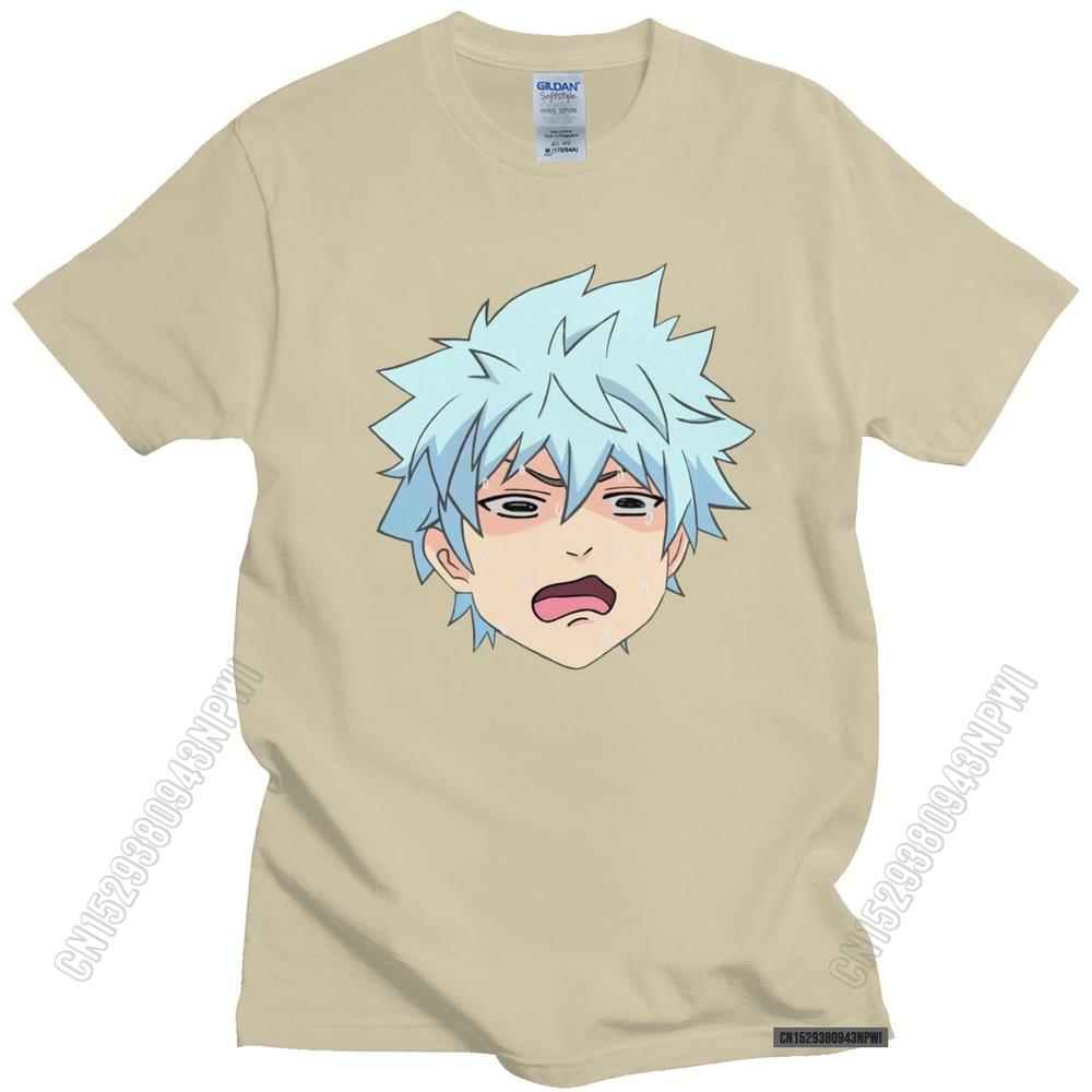 T-Shirt Men's Short Sleeves T Shirts Shun Kaidou Doux Et À La Mode Comic La Vie Désastreuse De Saiki K Anime Japonais En Cotton