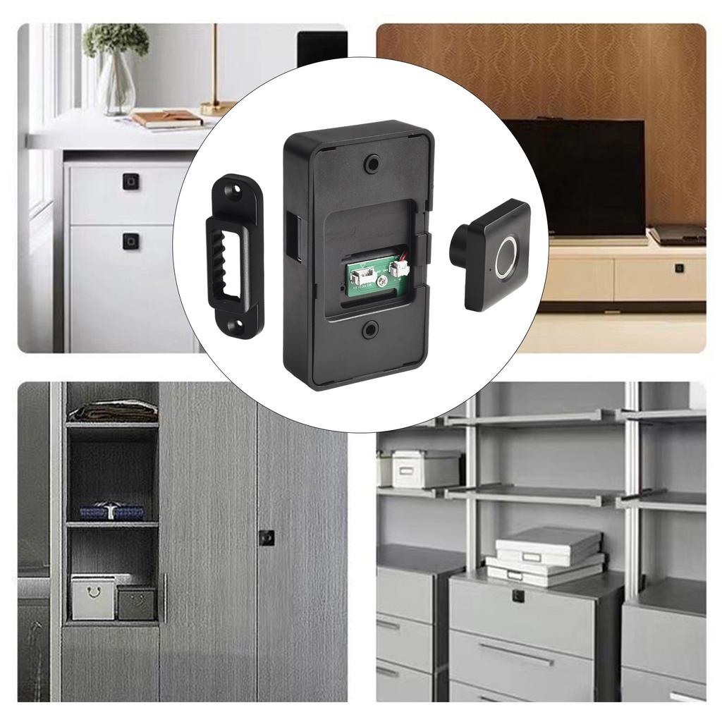 Drawer Cabinet Electronic Lock Electronic Lock Cabinet Enhanced Security Fingerprint Technology Keyless Entry Lock