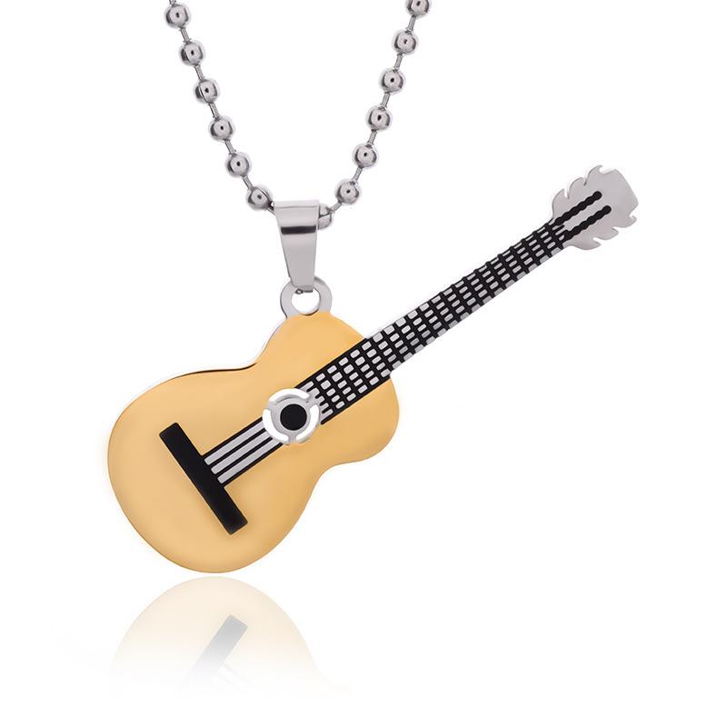 Creative Mini Guitar Personality Pendant, Unisex Fashion Trend