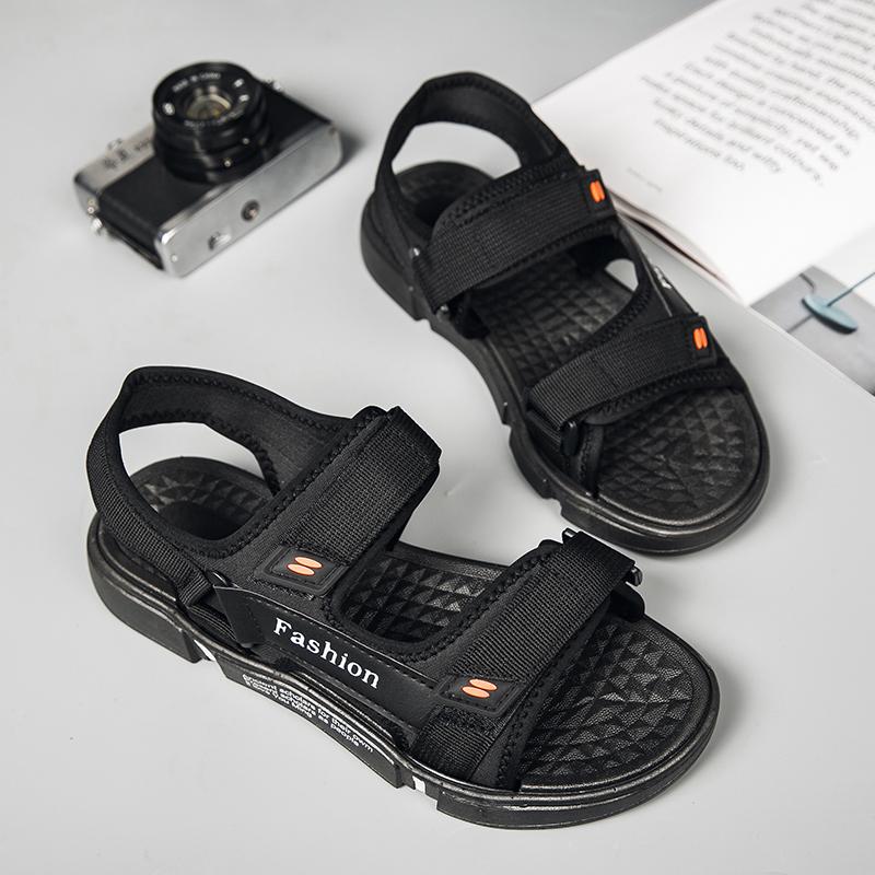 Super nákladově efektivní pánské módní pantofle Silné dno Vodotěsné Protiskluzové sandály Žabky Unisex plážová obuv