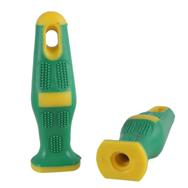 Nonslip File Handle For Easy Replacement On Metal File And Hand Tool, Enhances Control In Woodwork With Rectangular Hole