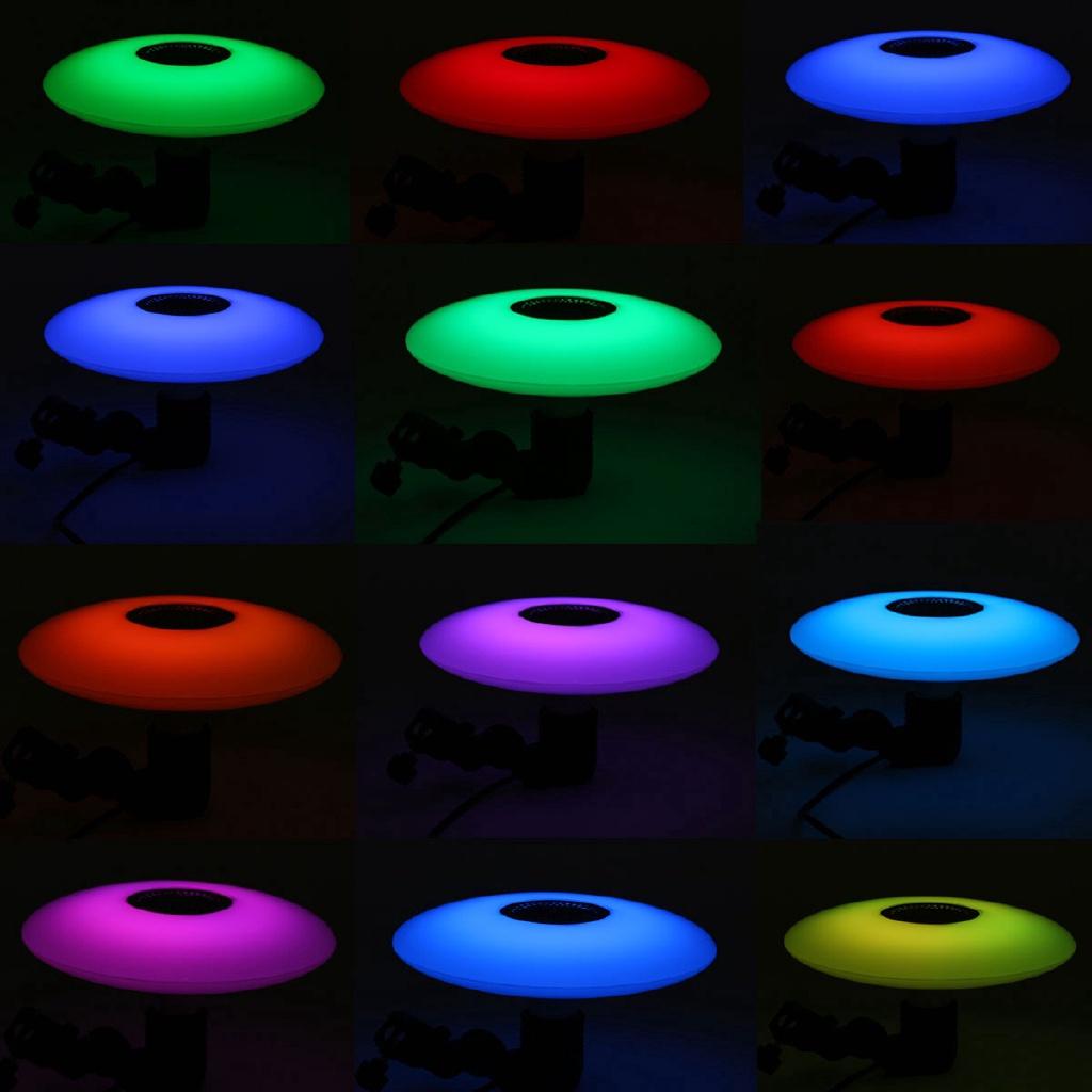 30W Moderne LED Deckenleuchte Heimbeleuchtung APP Bluetooth Musiklicht + Fernbedienung RGB Dimmbar Schlafzimmerlampen Intelligente Decke