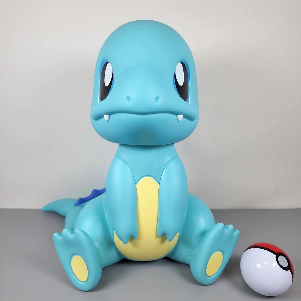 Tsundere Squirtle Golduck 1:1 Pokemon Figurine - Large Trendy Toy