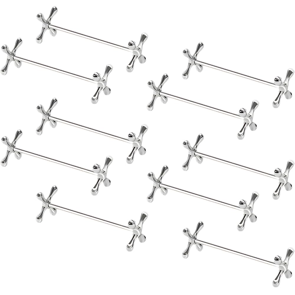 Chicer Knife Set of Cutlery Zinc Modern Restaurant Stylish Gift Rests, 10, Rust-Resistant Rests, Alloy, 8cm, Design, Use,