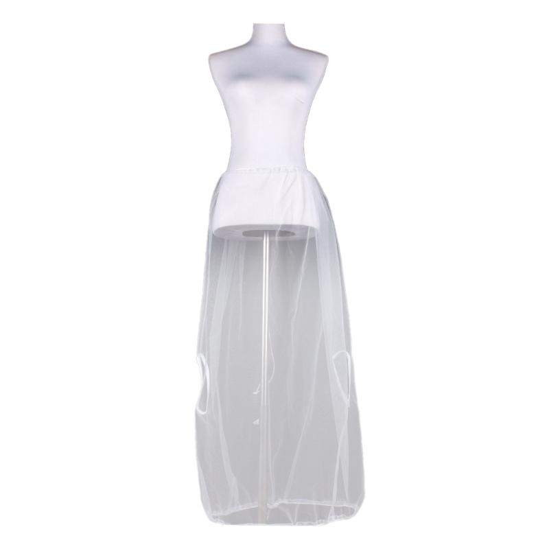 

Elastic Waist Ruffled Skirt Support Girls Cosplay Violence Petticoat Wedding Dress Underskirt for Bride Photography 55CM