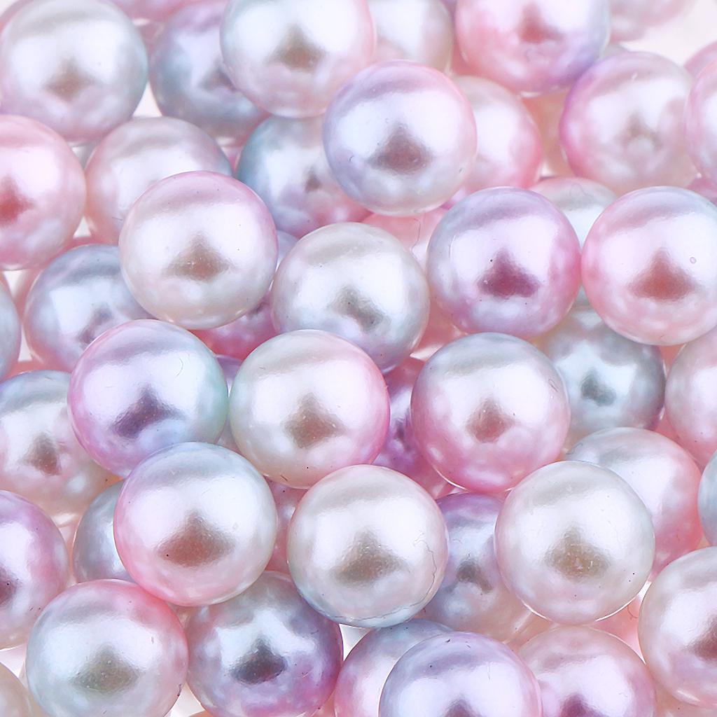 1000 Piece 4mm Colored Imitation Pearl ABS Plastic Loose Beads DIY Jewellery