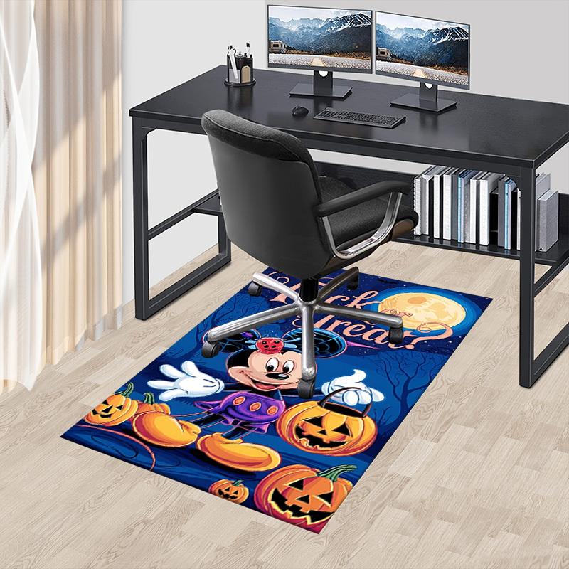 1pc Trick or Treat? Carpet Anti Slip Polyester Floor Mat for office.Bedroom