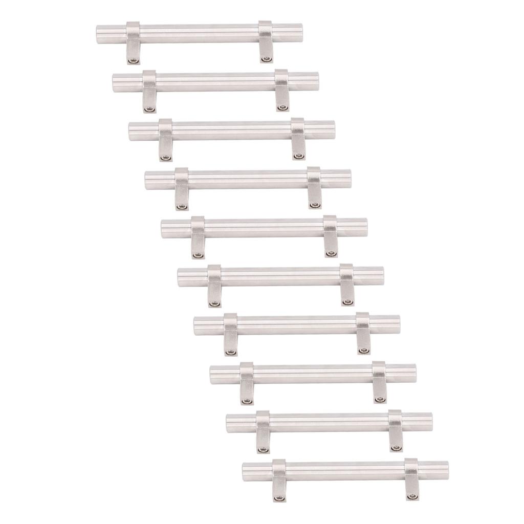 10 Stück Stahl Schrankgriffe 201 Edelstahl Hohl Modernes Design Langlebig Hohe Härte Weit Verbreitet