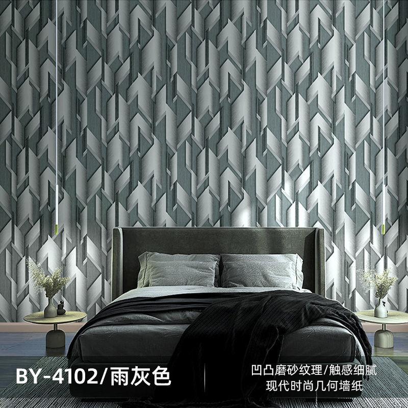 Black Gold Line Geometric Wallpaper Roll Home Decor Modern Bedroom Living Room Sofa Background Wall Paper