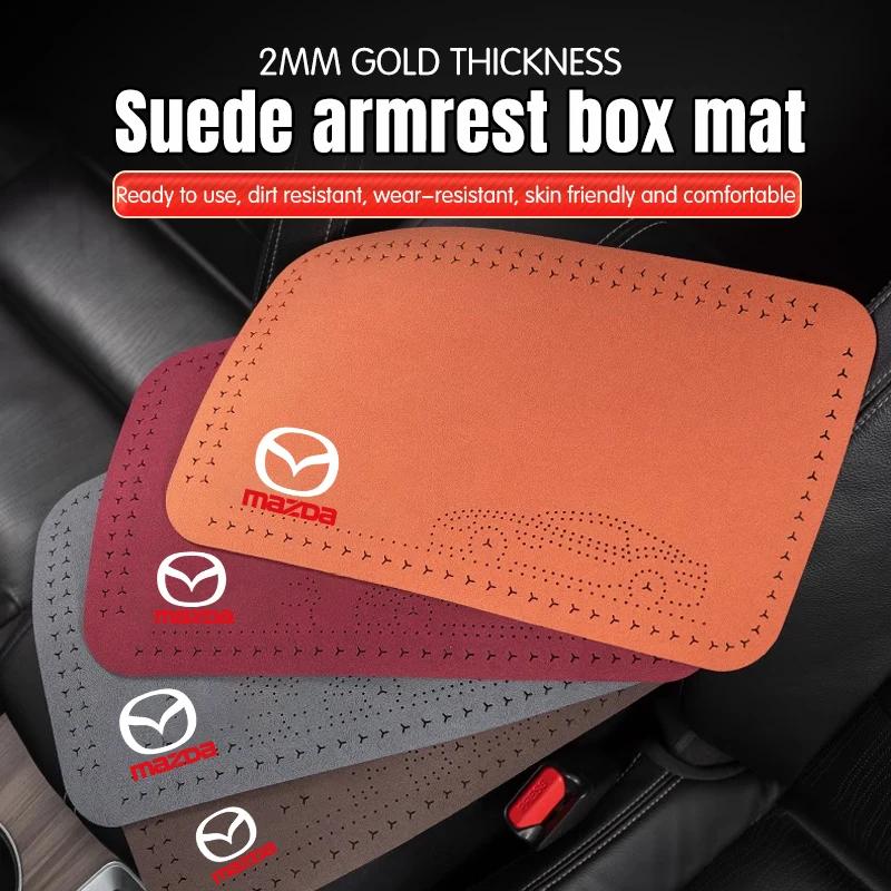 2025 Horký Chránič Podloketní Opěrky Autosedačky Polštářek Kryt Úložného Boxu Pro Mazda 2 3 6 5 Atenza CX3 CX5 MX5 CX7 Axela CX30 CX90 C