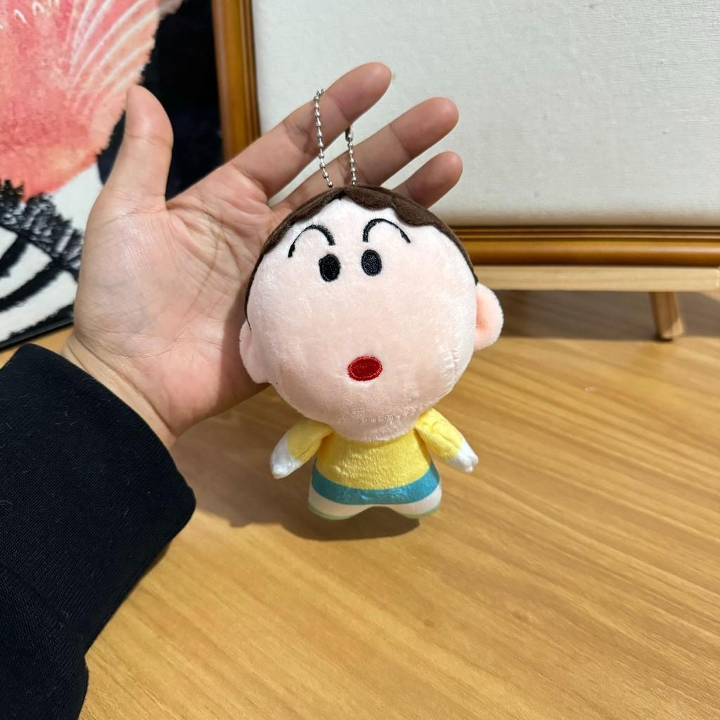 Crayon Shin Chan Boochan Keychain Girls Backpack Decorative Pendant Plush Doll