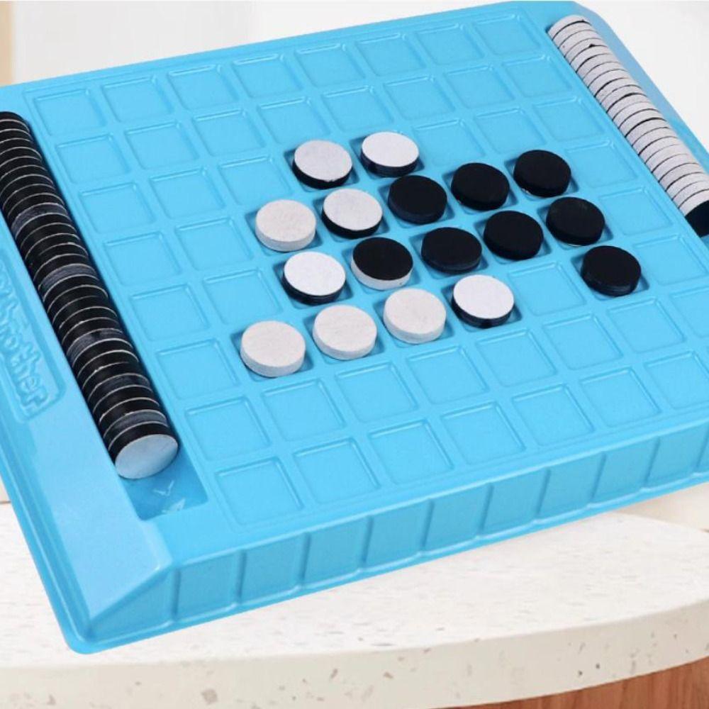 Touch Flip Flip Black White Chess Board Tabletop Game Reversi Strategy Board Game  Kids Boys Girls