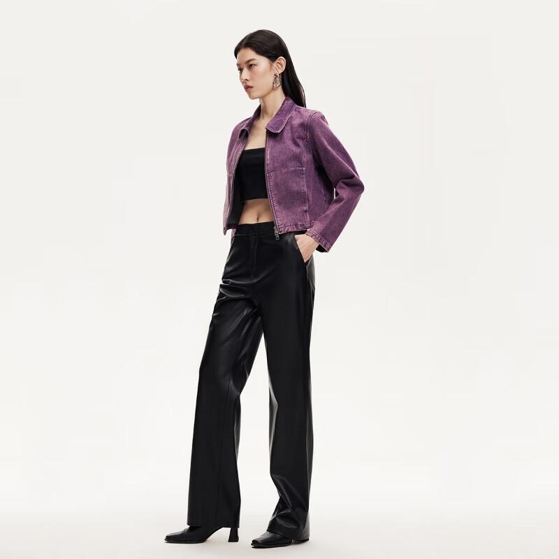 

VEROMODA Women s Wasteland Style Short Denim Jacket M