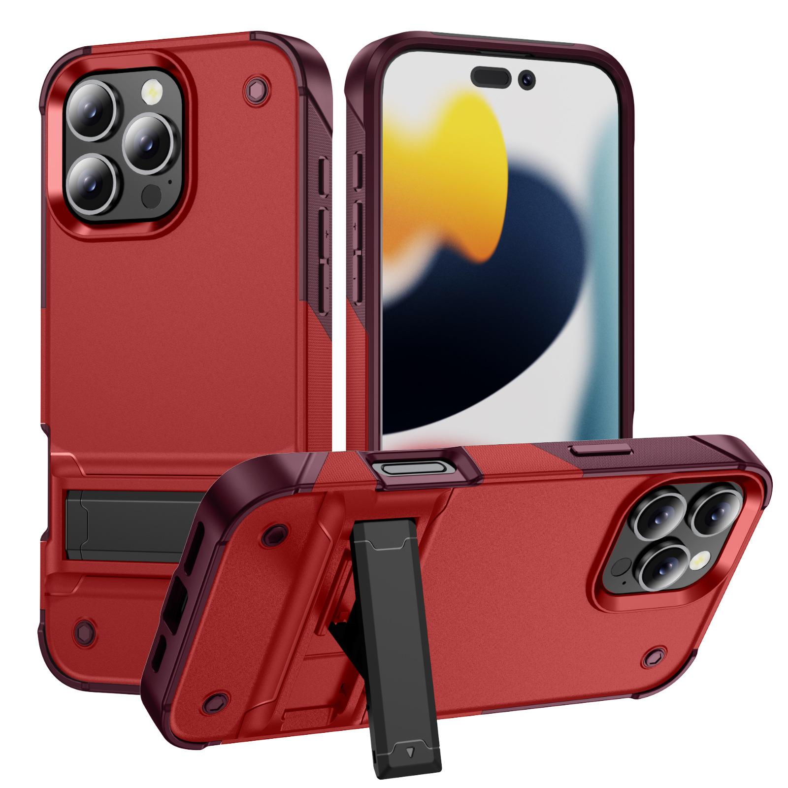 For Apple Phone Case Light Luxury High-end Anti Drop and Anti Scratch Invisible Bracket for IPhone 16 Pro Phone Case For  iPhone16