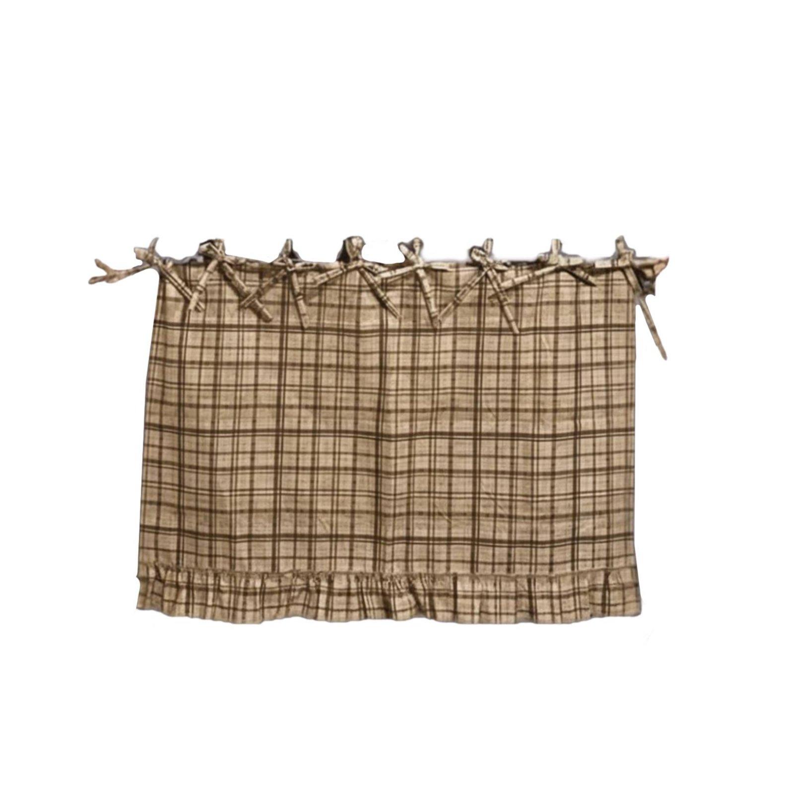Oven Skirt Handmade Tie-Top Appliance Skirt Kitchen Decor Heat-Resistant