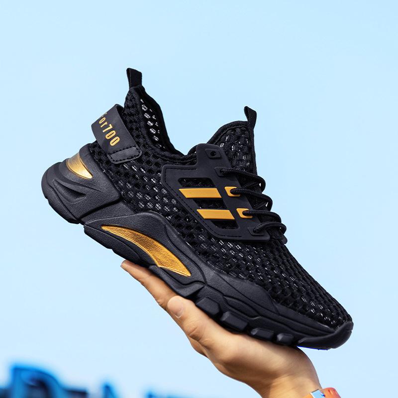 Summer sports shoes large mesh hollow single mesh sports shoes casual shoes running shoes 39