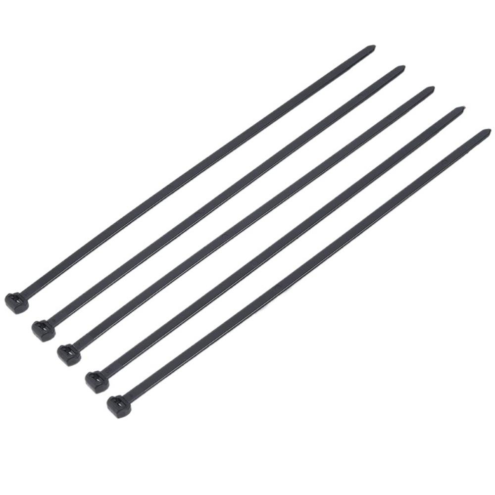 20/50/100 Stück Nylon-Kabelbinder-Schnalle Universal 200*4,8mm Schwerlast-Nylon-Kabelbinder Wiederverwendbare Praktische Befestigungsringe