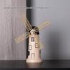 HANDUNYOU Retro Windmill Bookcase Ornament