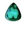 Natural Malachite Cabochon, 23.45 Carat, Healing Gemstone, Loose Stones, Malachite Cabochon, 22x20x5 MM.