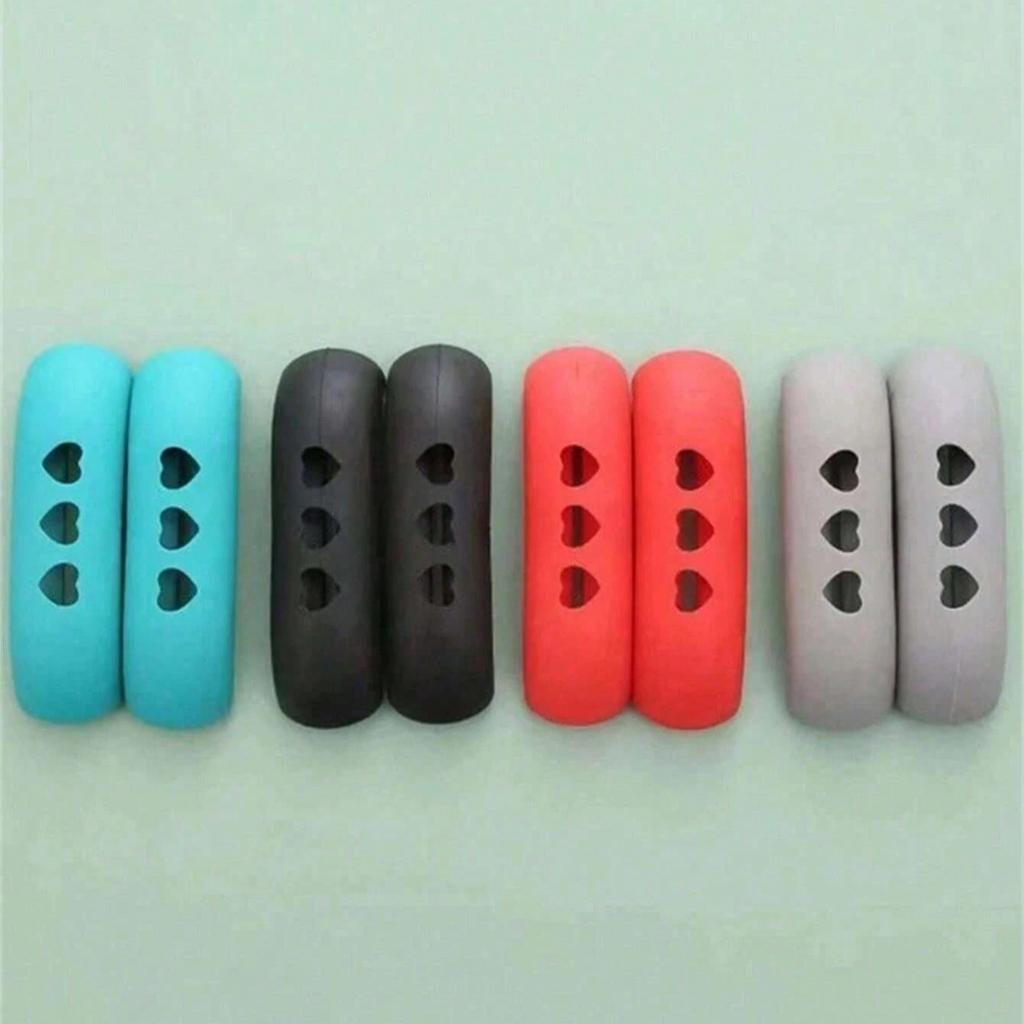 2pcs Silicone Pot Handle Cover, Creative Hollow Out Heart Detail Anti Scald Anti Slip Pot Handle Protector For Kitchen/Kitchen Gadgets/Oven Mitts