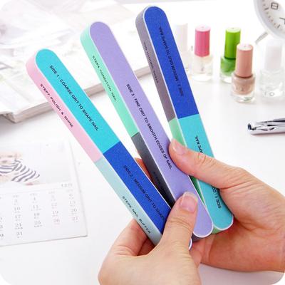 Creative Features Print Nail File Polish Buffer Finger Polish Manicure Tool
