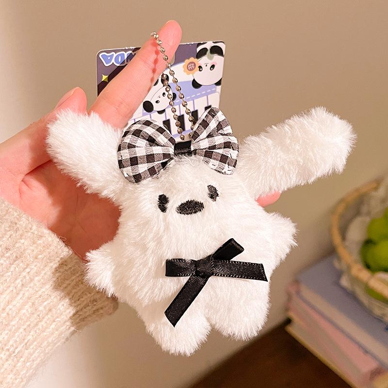 Plush Pendant Keychain Figurines - Perfect for Promotions, Weddings, Gifts, and Charms