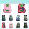 For Backpack Minecraft Teenagers Kids Boys Children Student School Unisex Bags