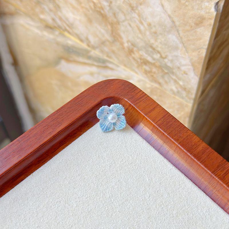 

Плетеный вручную вощеный шнур волшебного цвета Подсолнух Маленький цветок Ремешок для переноски Аксессуары Готовый плетеный браслет Цветок с четырьмя пятью лепестками Гортензия Medium blue flower one