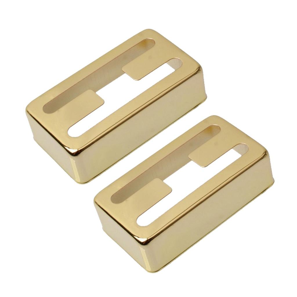 H-Shaped Electric Guitar Metal Pickup Cover Gold Silver Black for Lollartron