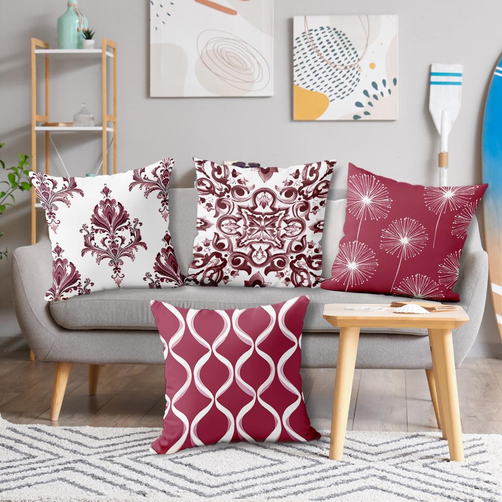 Nordic Geometric Series Multi-color Pillowcase Home Sofa Cushion Pillowcase