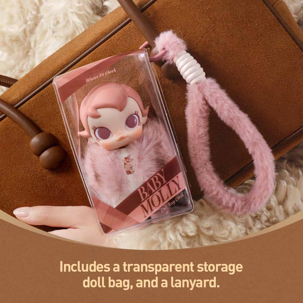 POP MART Baby Molly Winter Fit Check Series-Vinyl Plush Pendant Blind Box