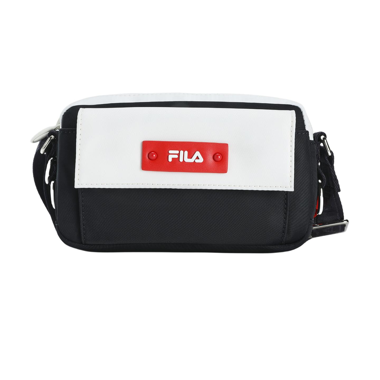 FILA Original Series Fabric Shoulder Crossbody Bag Women bags Legendary-Blue F13W429169FNV Legend Blue,XS