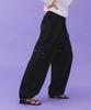 Lalmodeu Cotton Cargo Pants_Black