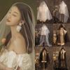 Single Layer Wedding Veil White Photo Veil New Wedding Accessories