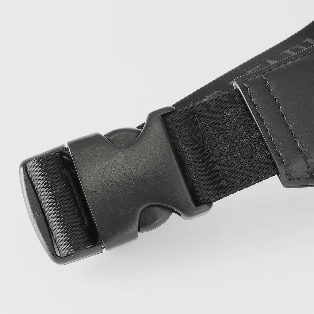 ARMANI Armani Waist Bag EM001805 AF13454 UC001 ASV Recycled Nylon Belt Bag Black Bag/Body [Used]