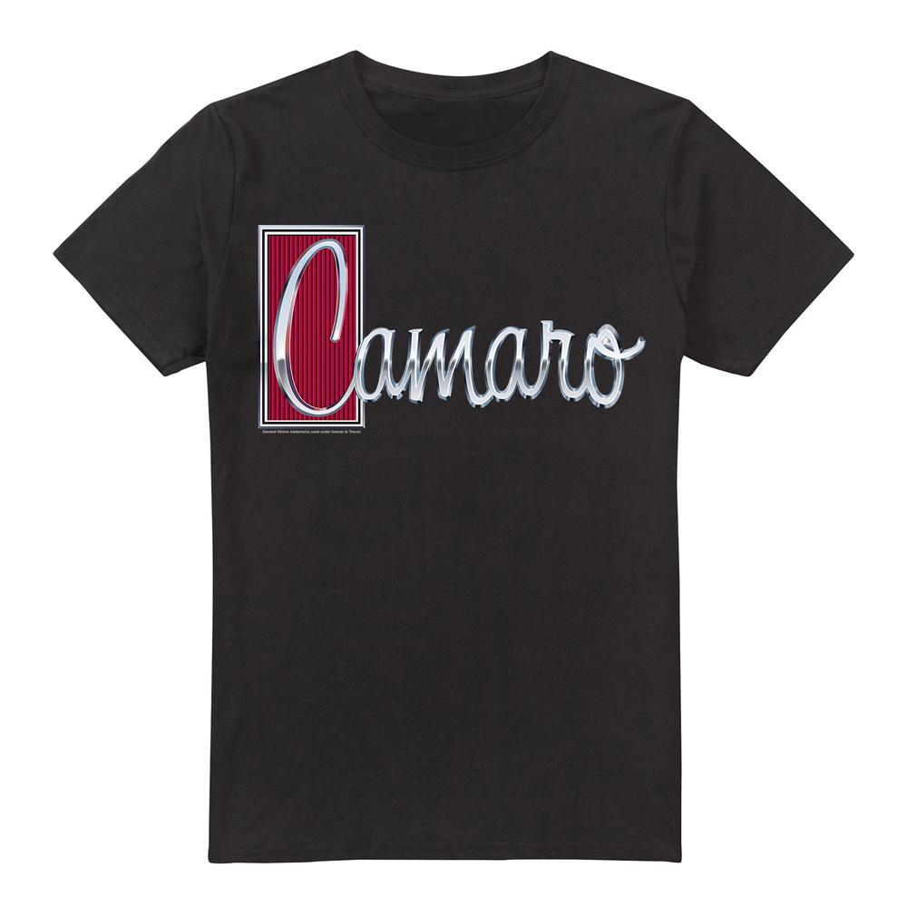 Chevrolet Unisex Adult Chrome Script T-Shirt