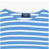 SainT James Unisex ShorT Sleeve T shirT Mer Neige levanT Modern sTripe 9863
