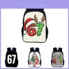 Ip67 Cartoon Print School Backpack With Breathable Waterproof Oxford Fabric For Students