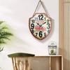 European Style Retro Simple Art Clock Decorated Wall Clock Mute Does Not Tick Creative Clock Decoration Suitable Bar Counter