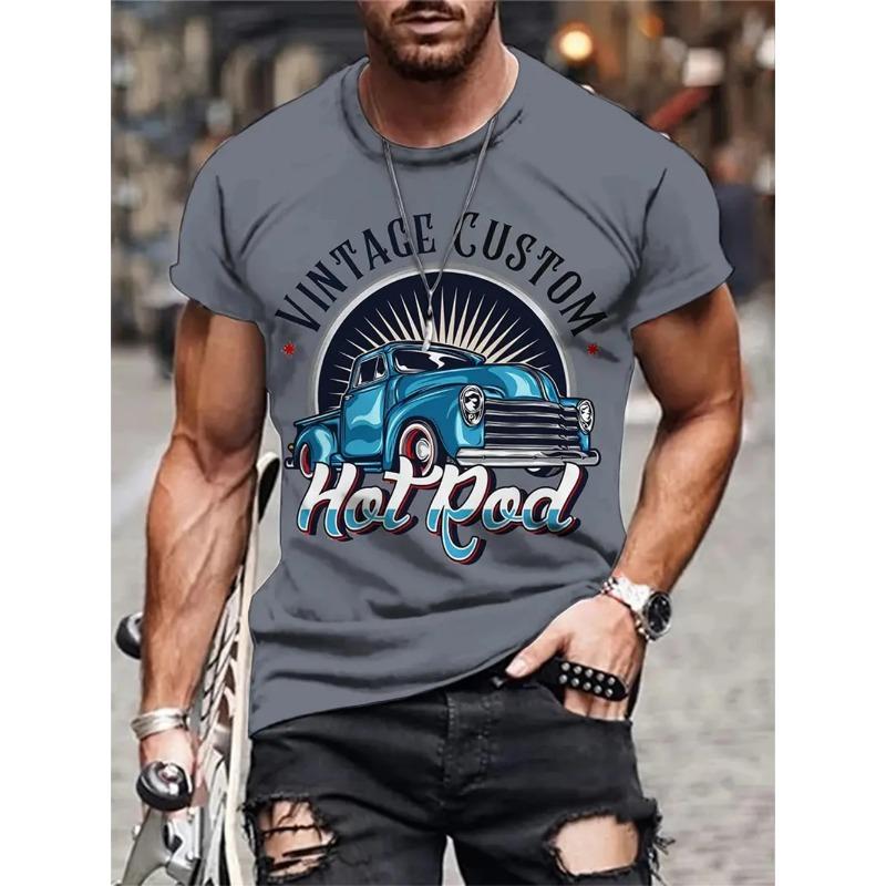 

New Summer Men s T-Shirt 3D Graphics Texaco Car Oil Pullover Fashion Casual Tops Men s Clothing Harajuku T-Shirts Streetwear XXS