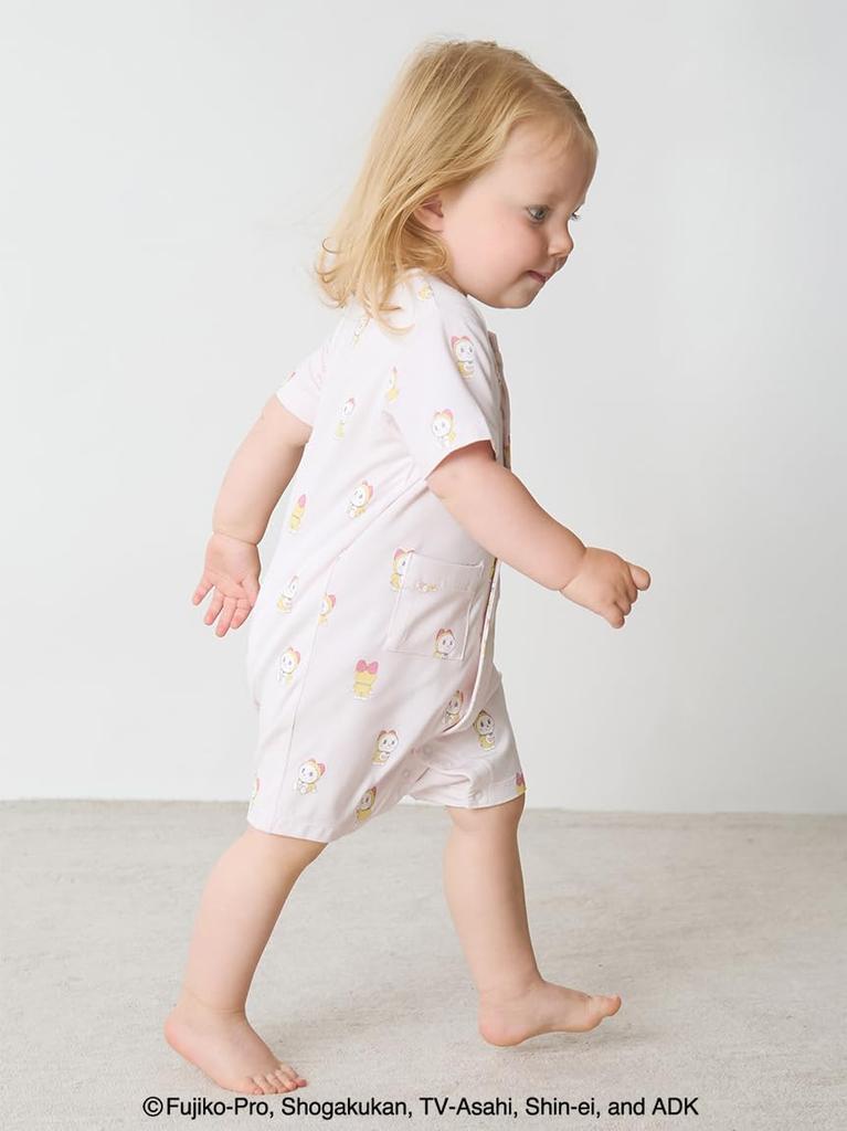 Gelato Pique Doraemon Baby Print Romper PBCO254412 PNK 80