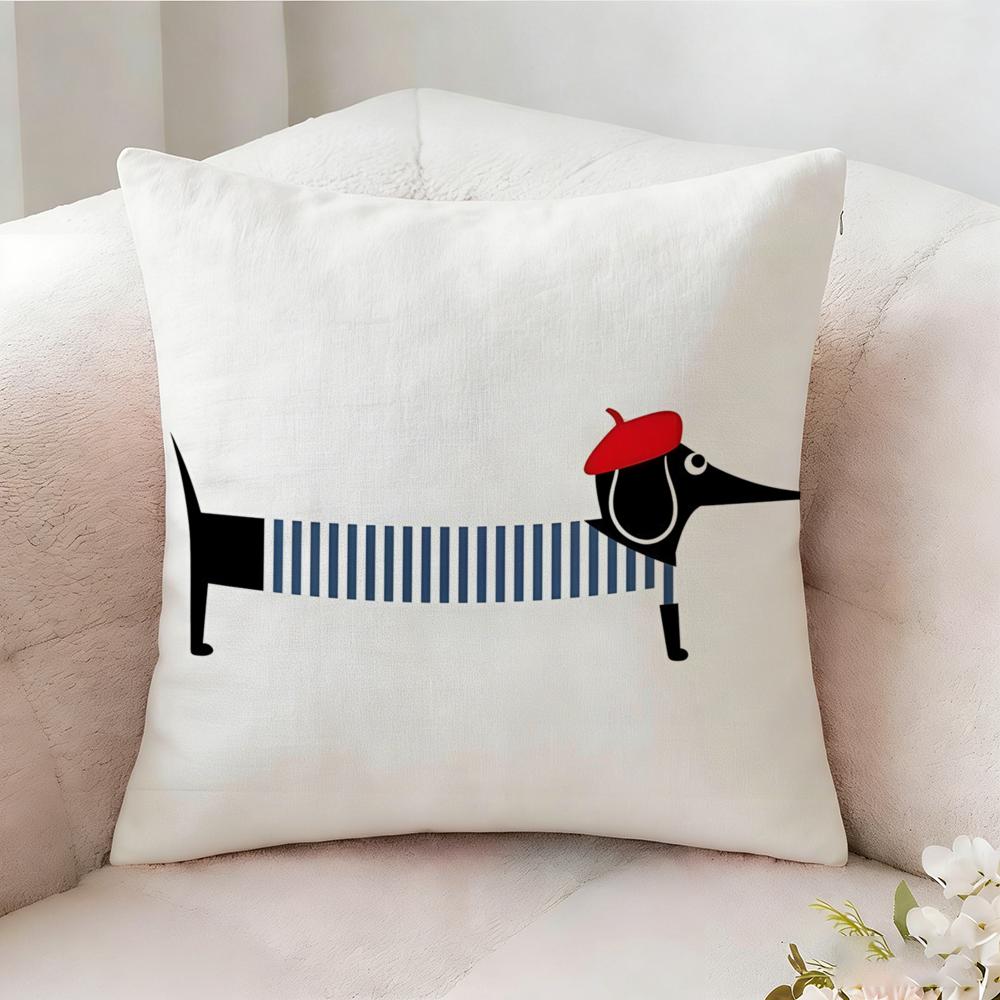 Funny Quirky Musical Instrument Pillow Case Pillowcase Doublesided Printed Sofa Cushion Bedroom Headboard Pillow