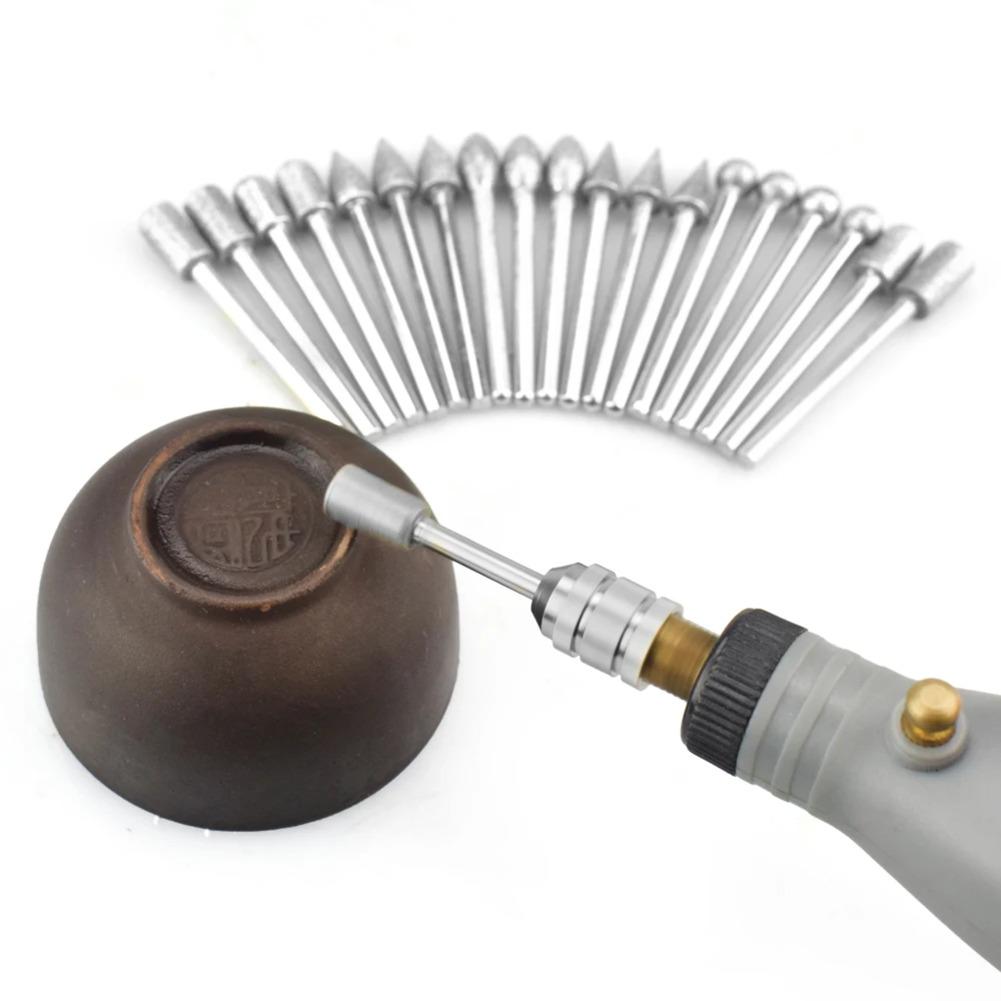 Polishing Tools Carving Rotary Tools 20-Piece Grinding Set Compatible With Rotary Tools Efficient Grinding Performance