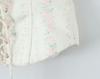 Traje Francés Dulce Floral 2026: Camisola con cordones y Falda de cintura alta