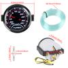White LED Backlight Racing Car Modification 12V Universal Turbo Boost Meter Smoke Lens 2" 52mm Turbo Pressure Gauge 35Psi
