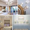 ORALUCE LED Chandelier Bulb, E12 Base, 40W Equivalent, Daylight White 5000K, 5W, 450lm, High Brightness, Energy Saving, Suitable for Enclosed
