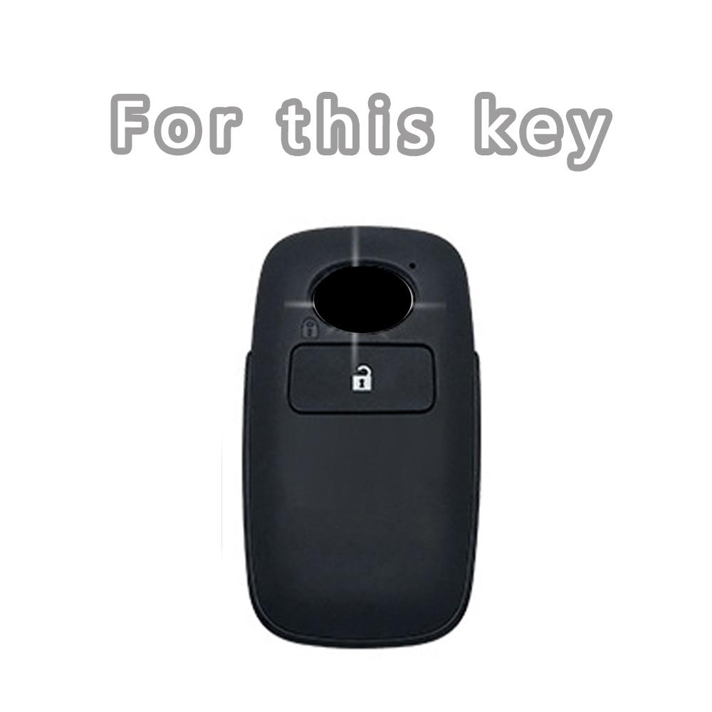 2 Buttons TPU Remote Key Case Cover for Toyota Yaris Ativ Raize Veloz Avanza Rush Perodua Daihatsu Malaysia Accessories